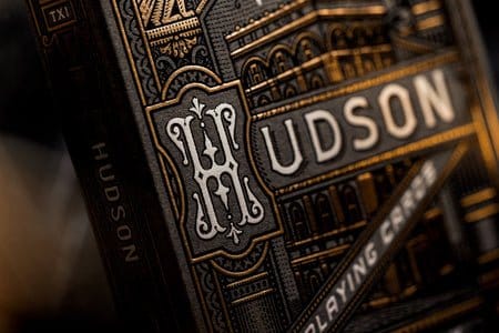 Theory 11 jeu de cartes à jouer Hudson noir