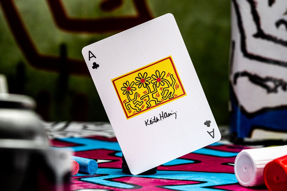 Keith Haring jeu de cartes à jouer