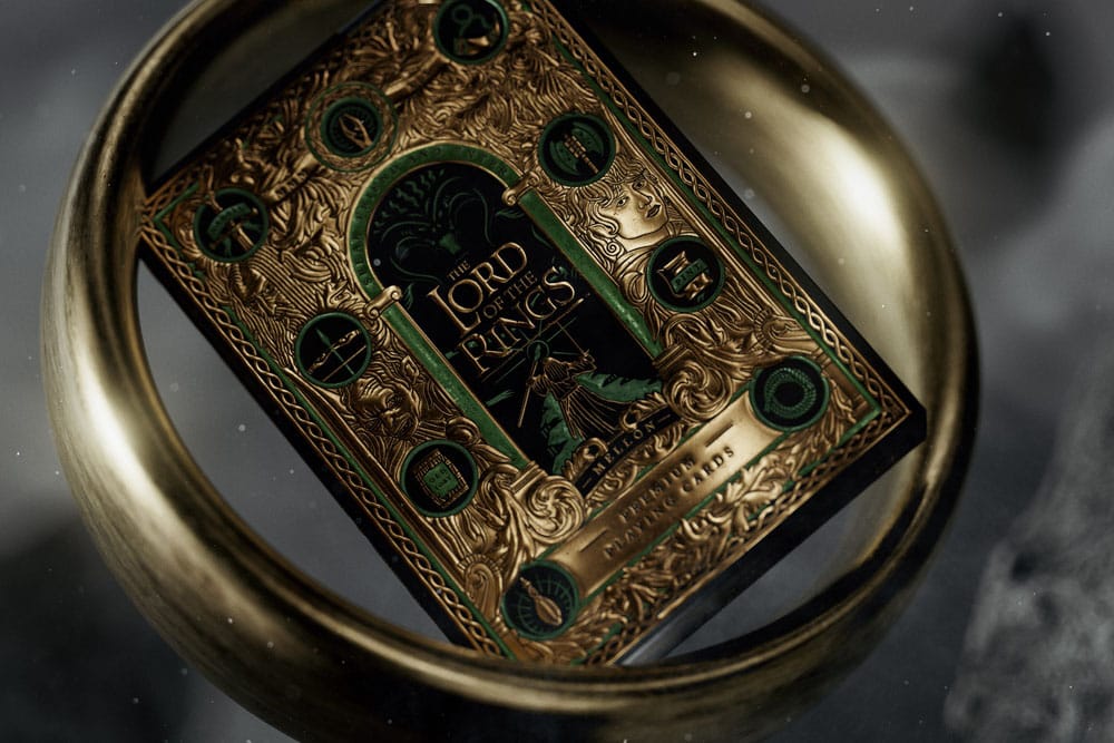 Le Seigneur des Anneaux jeu de cartes à jouer Premium Box Set (4 decks)