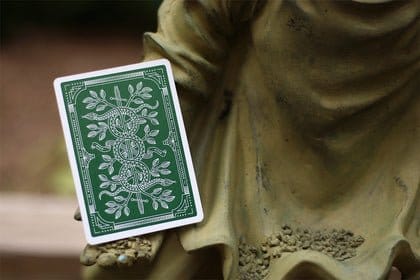 Theory 11 jeu de cartes à jouer Monarch Green