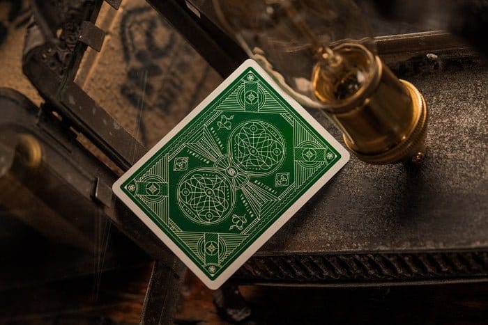 Theory 11 jeu de cartes à jouer National Green