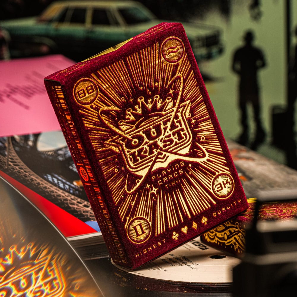 Outcast jeu de cartes à jouer Red Velvet