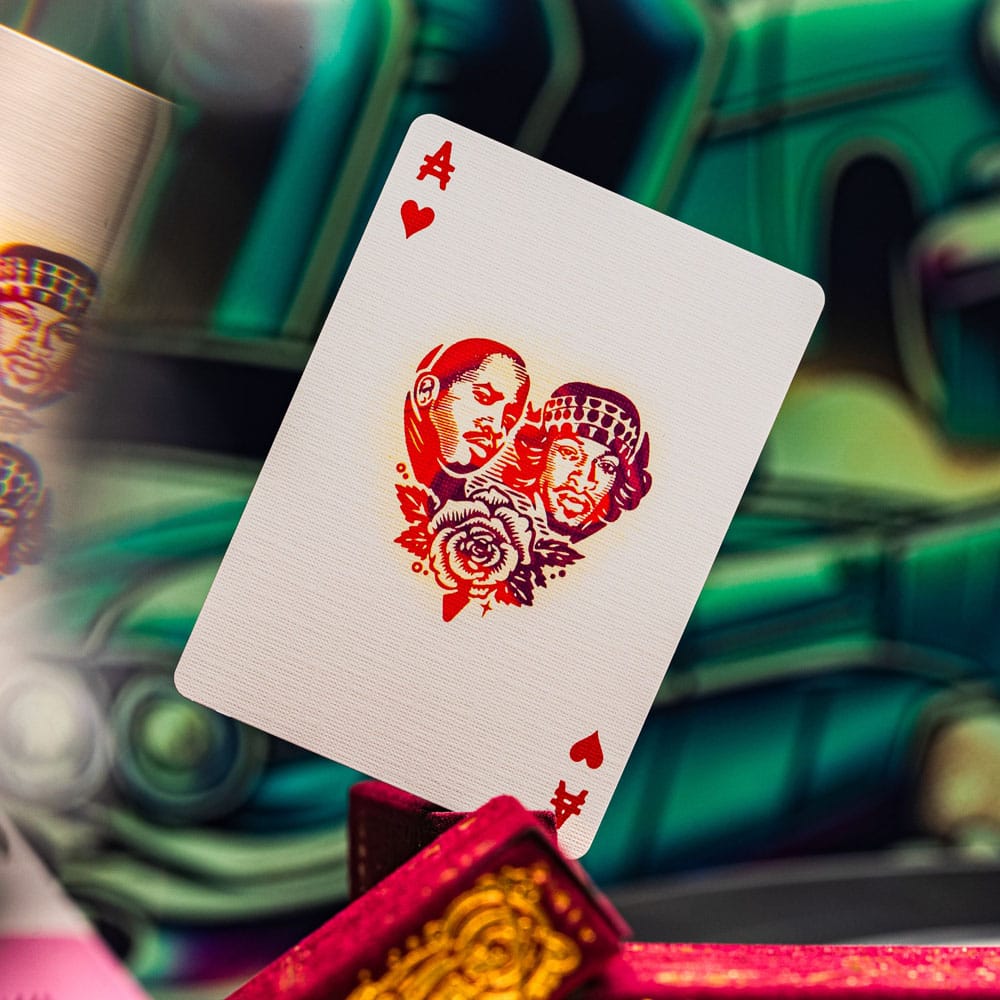 Outcast jeu de cartes à jouer Red Velvet