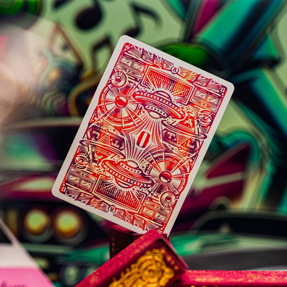 Outcast jeu de cartes à jouer Red Velvet