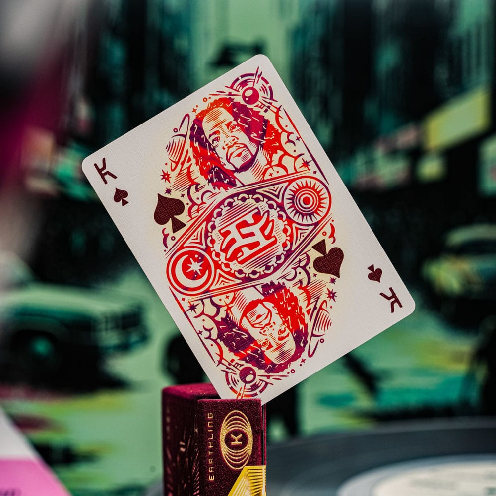 Outcast jeu de cartes à jouer Red Velvet