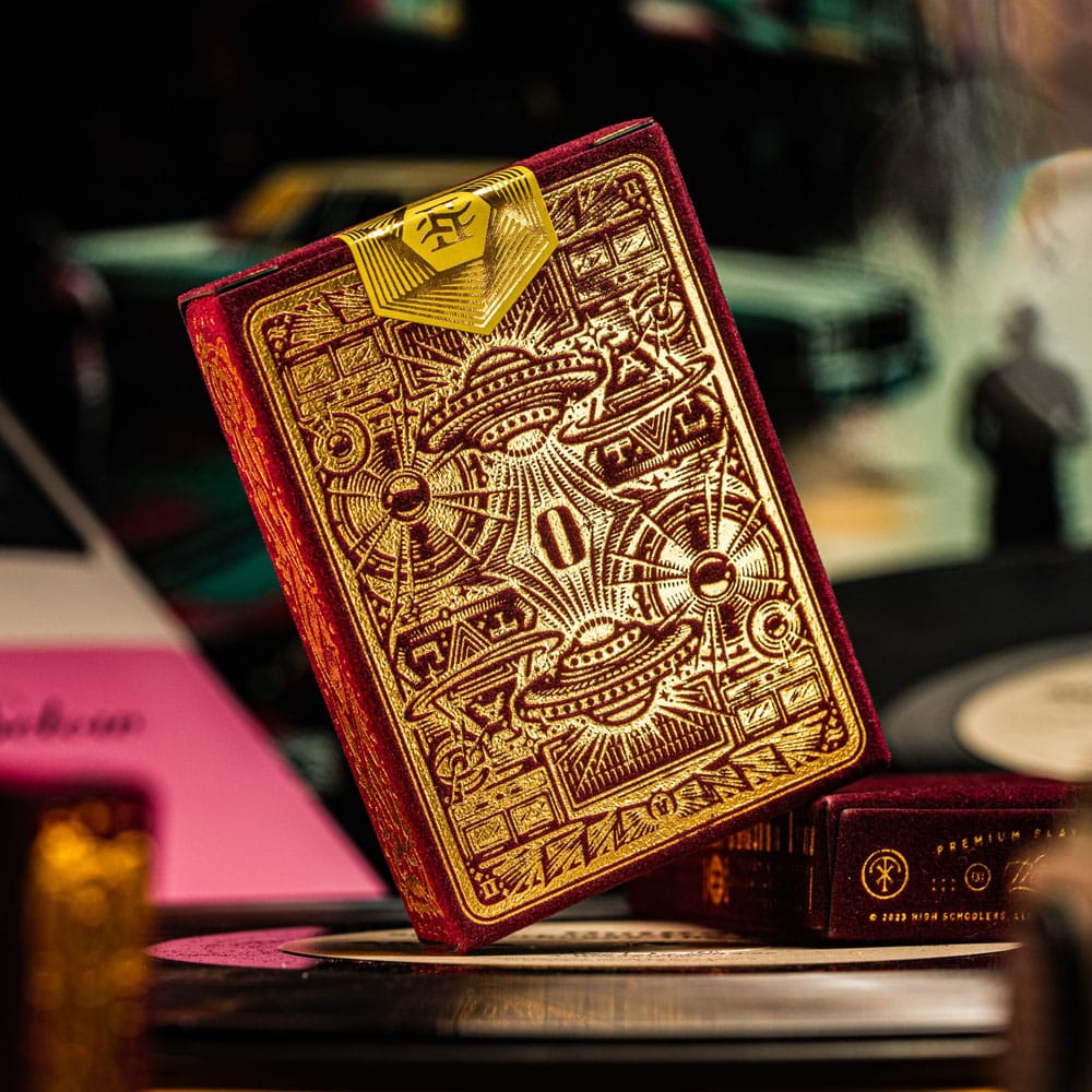 Outcast jeu de cartes à jouer Red Velvet