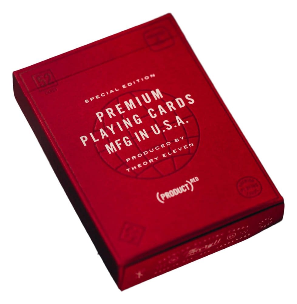 Theory 11 jeu de cartes à jouer (PRODUCT)RED