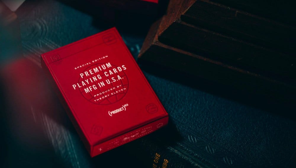 Theory 11 jeu de cartes à jouer (PRODUCT)RED