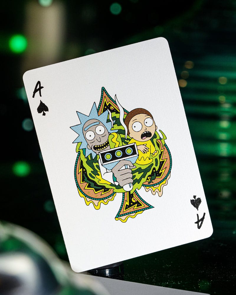Rick and Morty jeu de cartes à jouer