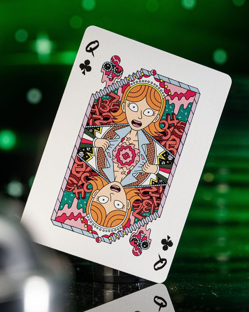 Rick and Morty jeu de cartes à jouer