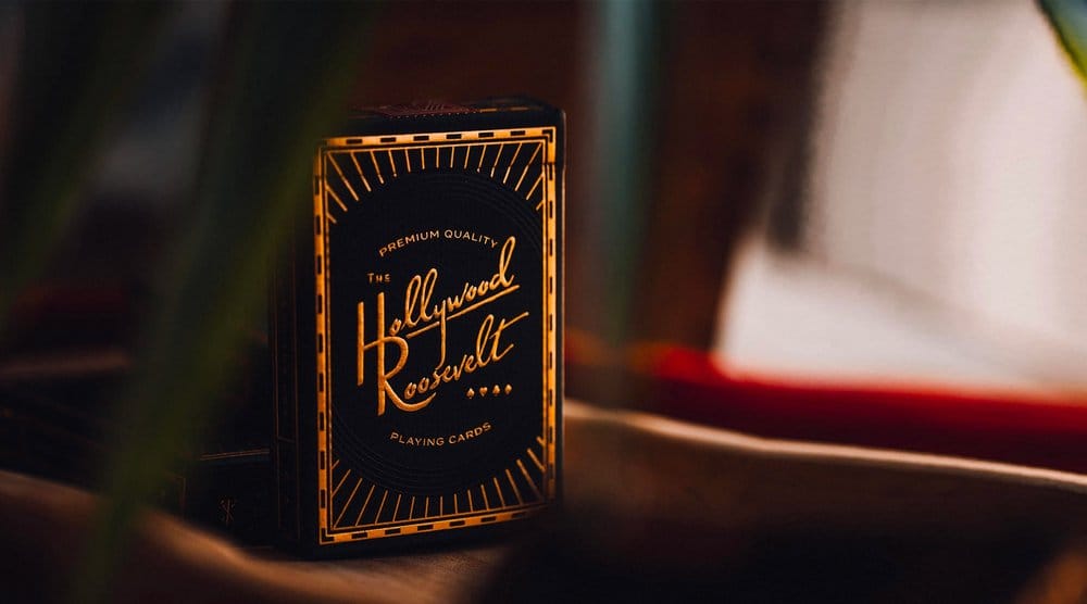 Theory 11 jeu de cartes à jouer The Hollywood Roosevelt
