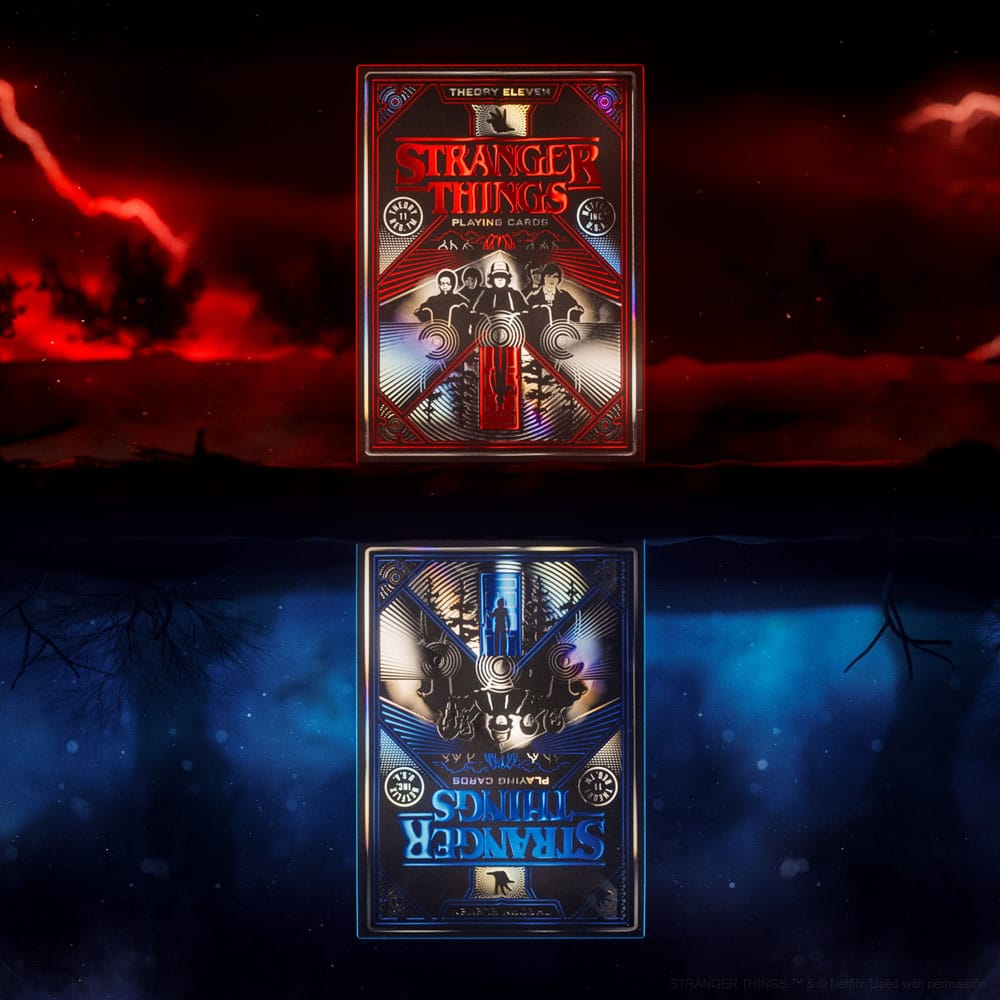 Stranger Things jeu de cartes à jouer Box Set (3 decks)