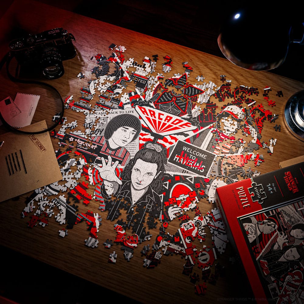 Stranger Things Puzzle multidimensionnel (1000 pièces)