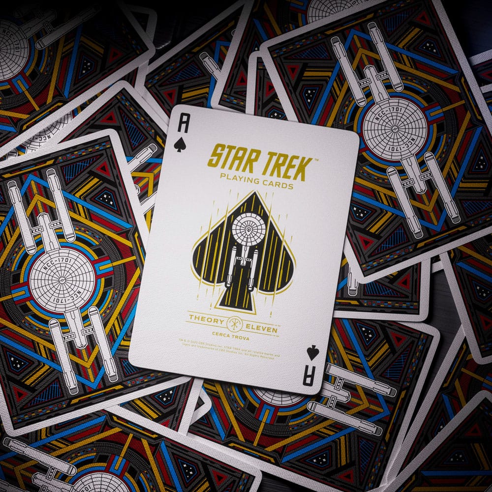 Star Trek jeu de cartes à jouer Light Version