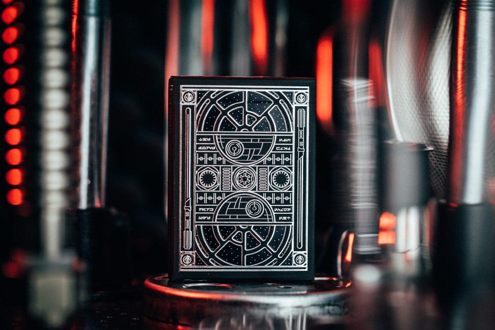 Star Wars jeu de cartes à jouer Silver Edition Dark Side