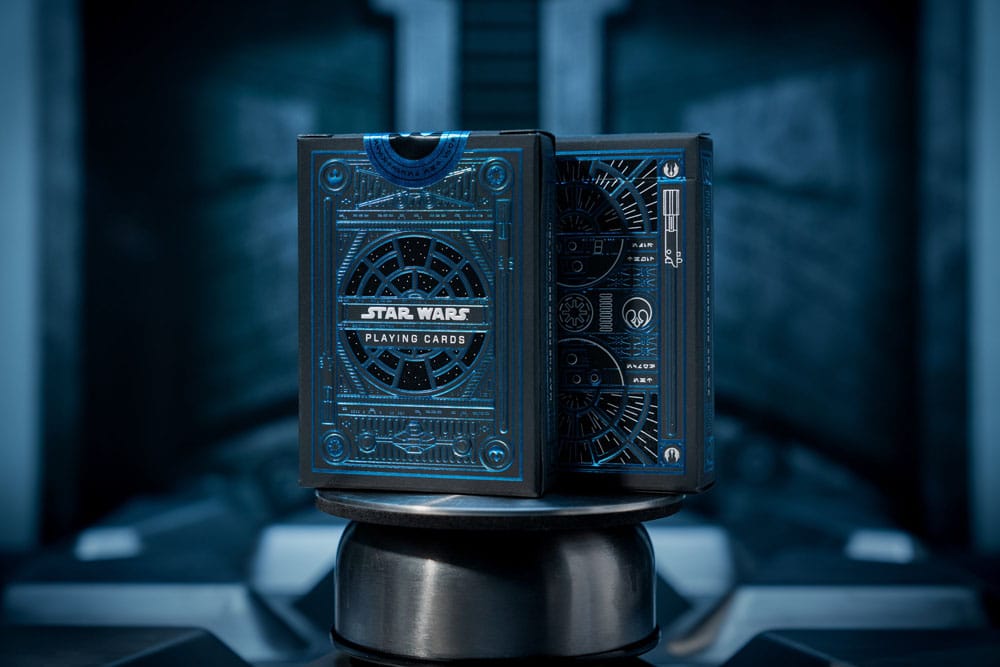 Star Wars jeu de cartes à jouer Blue Version