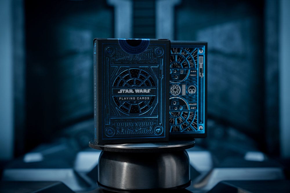 Star Wars jeu de cartes à jouer Blue Version