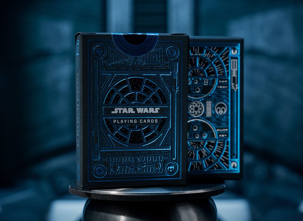 Star Wars jeu de cartes à jouer Blue Version