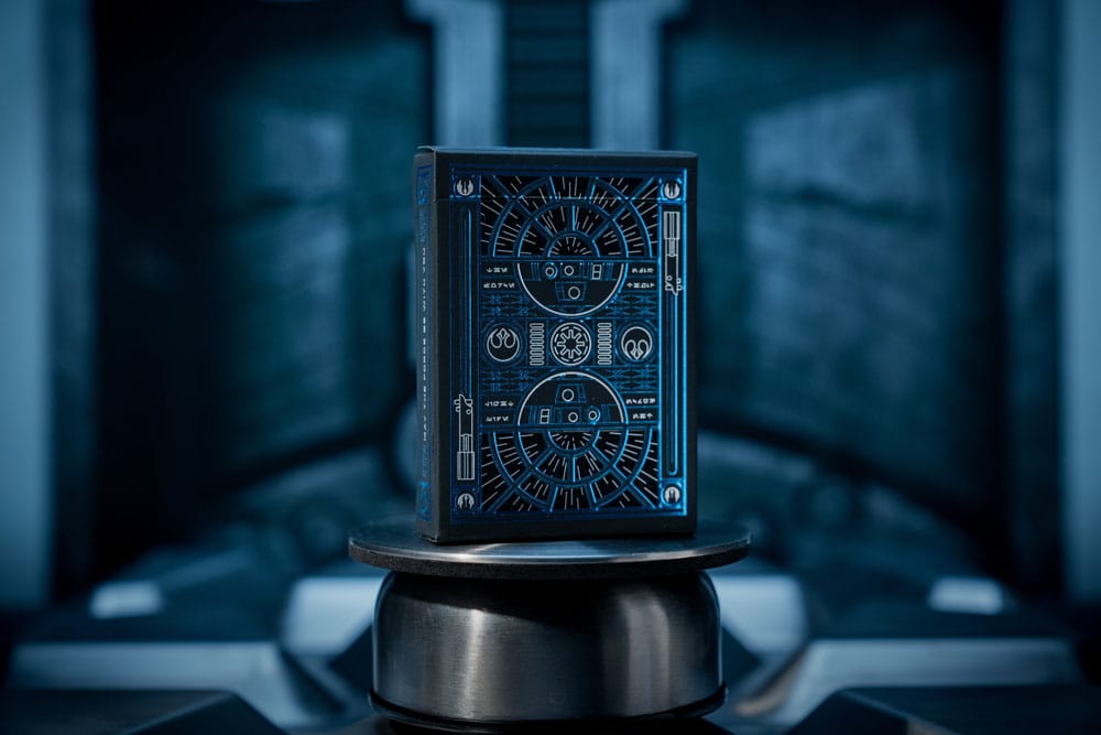 Star Wars jeu de cartes à jouer Blue Version