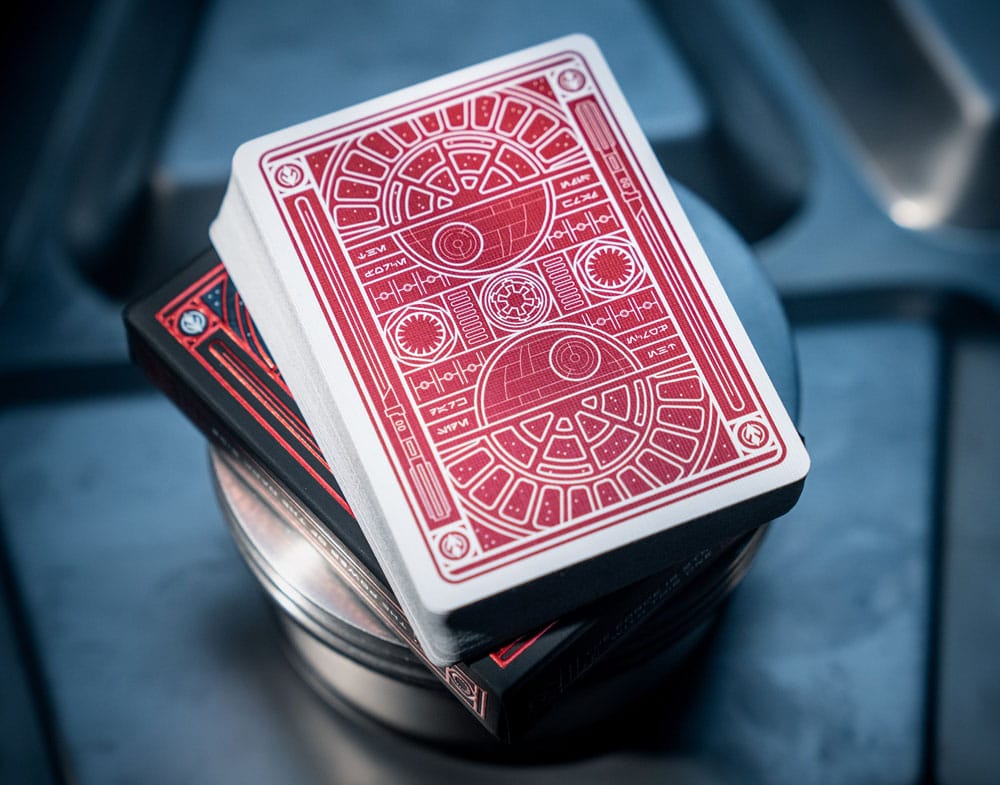 Star Wars jeu de cartes à jouer Red Version