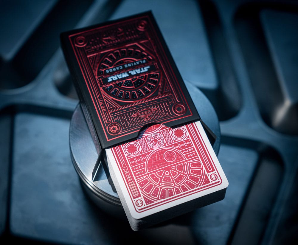 Star Wars jeu de cartes à jouer Red Version