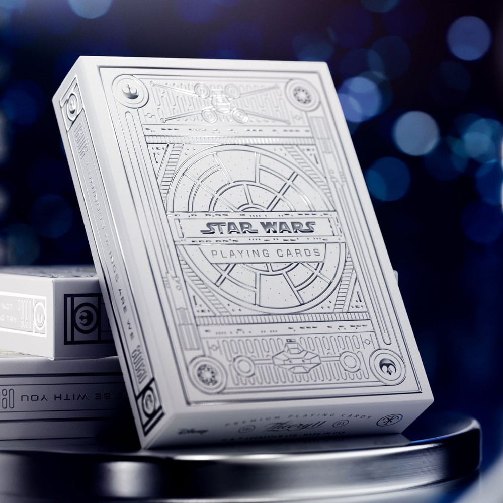 Star Wars jeu de cartes à jouer Silver Edition Light Side