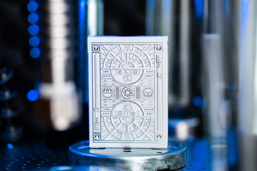 Star Wars jeu de cartes à jouer Silver Edition Light Side
