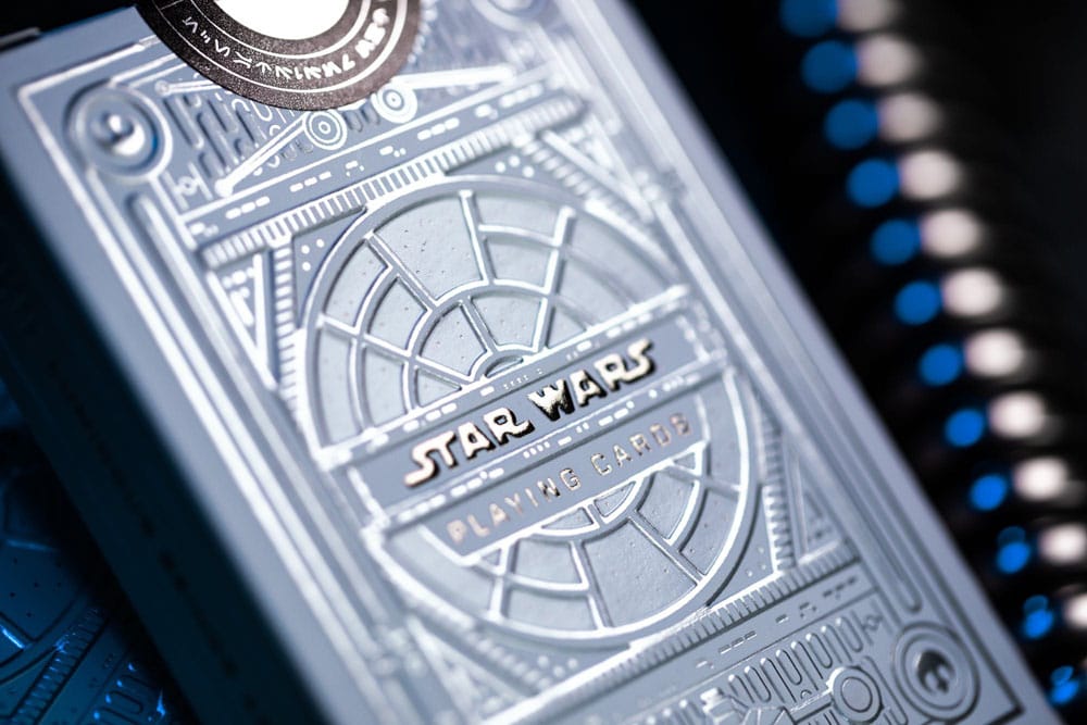 Star Wars jeu de cartes à jouer Silver Edition Light Side