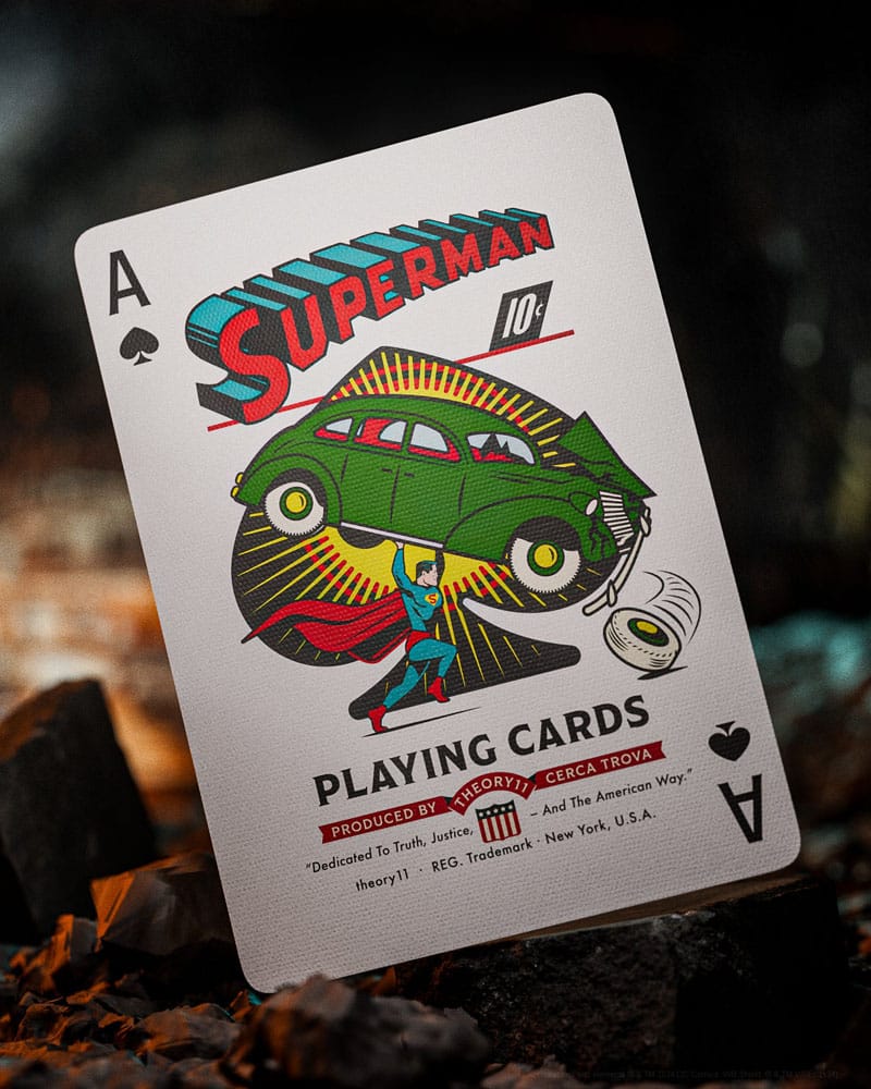 DC Comics jeu de cartes à jouer Superman: The Man of Steel