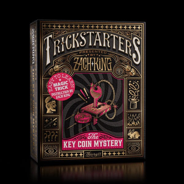 Trickstarters by Zach King Boîte à tours de magie The Key Coin Mystery