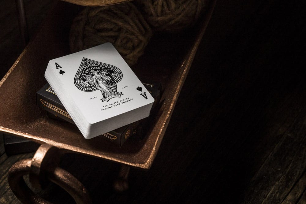 Tycoon jeu de cartes à jouer Black