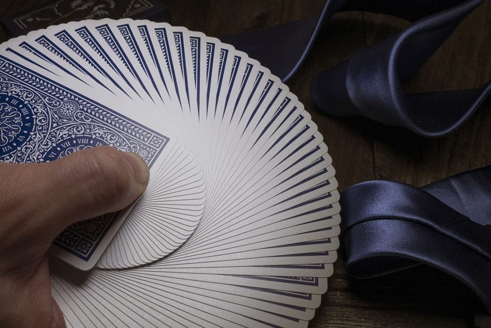 Tycoon jeu de cartes à jouer Blue