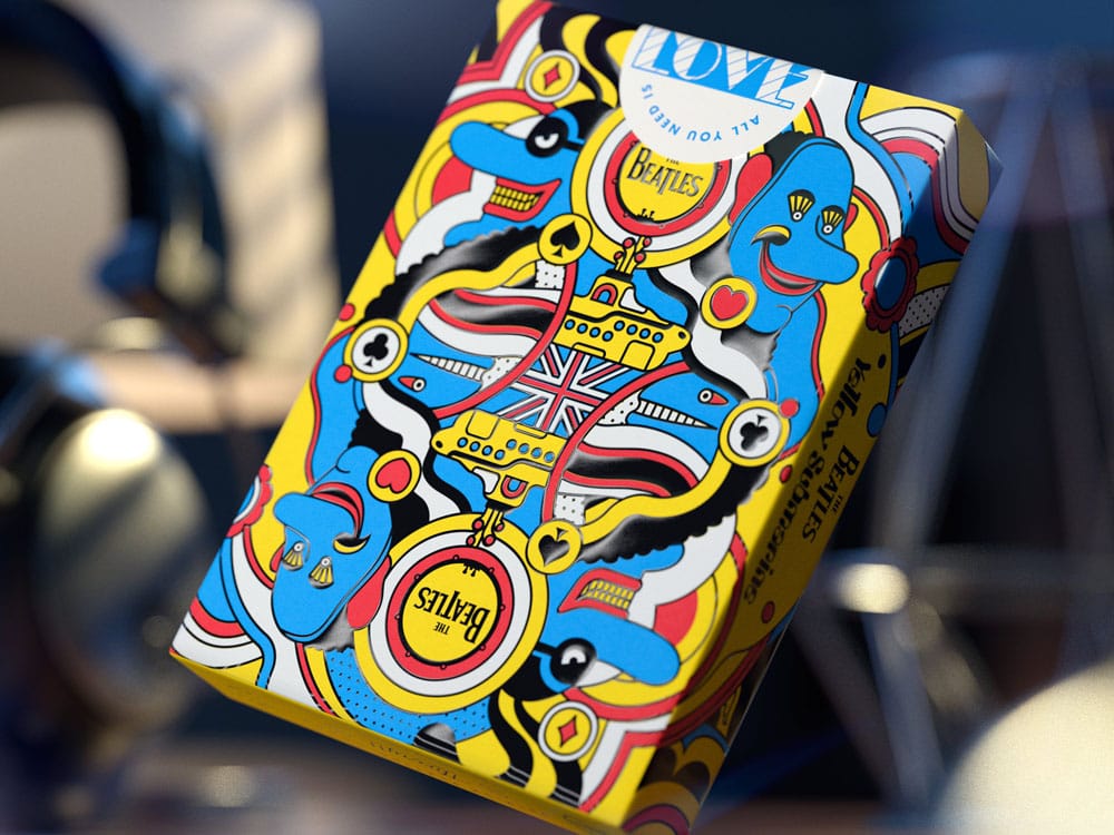 The Beatles jeu de cartes à jouer Yellow Submarine