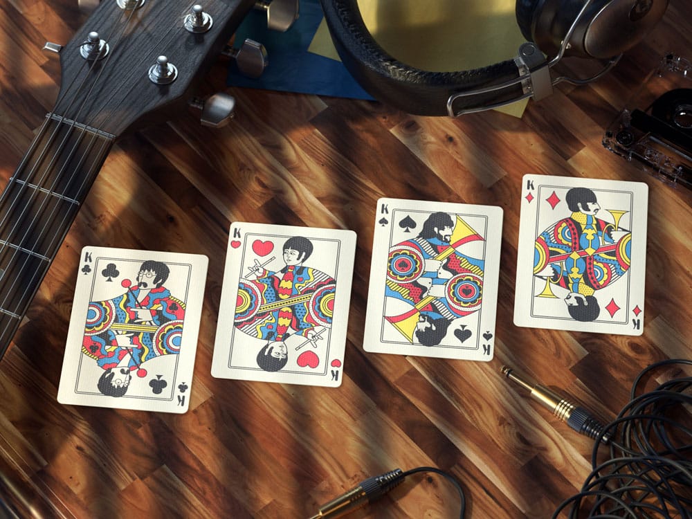 The Beatles jeu de cartes à jouer Yellow Submarine