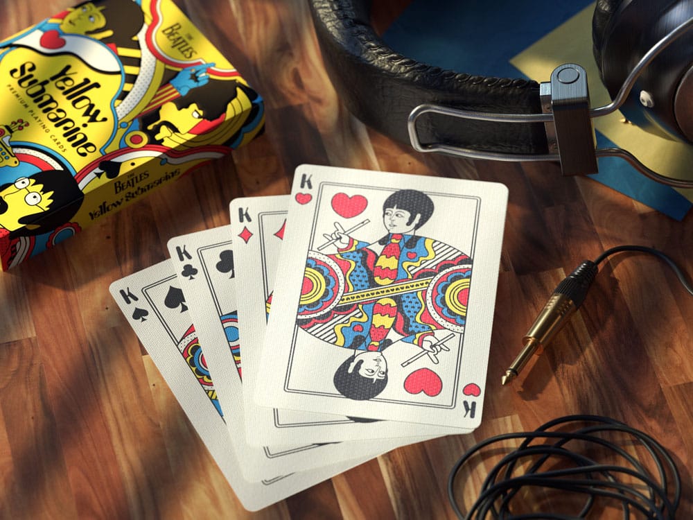 The Beatles jeu de cartes à jouer Yellow Submarine
