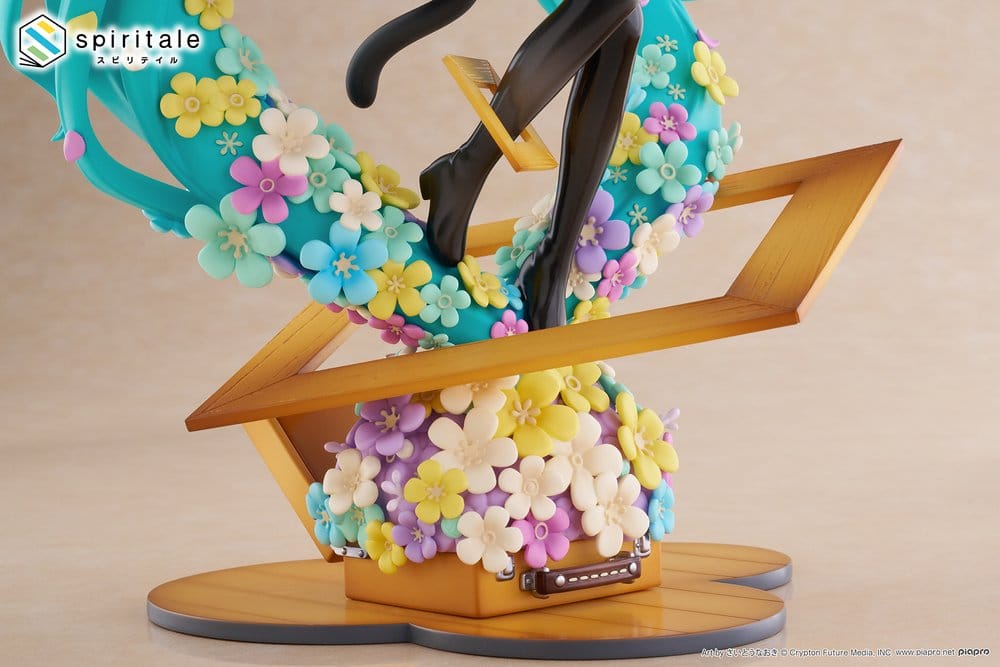 Hatsune Miku x Naoki Saito statuette PVC 1/7 My Figure Making! The Painter Ver. 34 cm