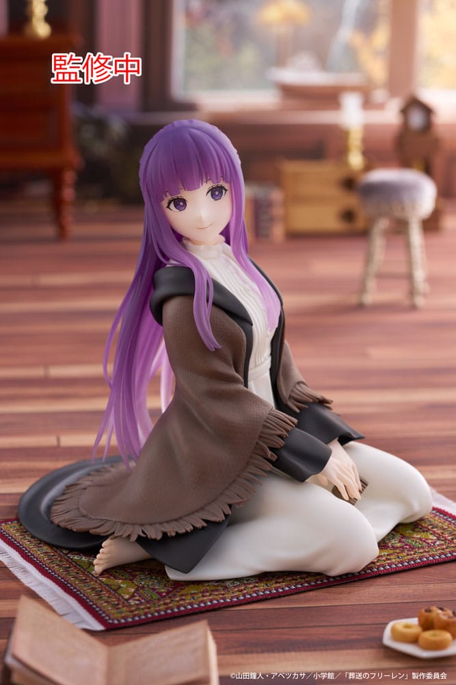 Frieren: Beyond Journey's End statuette PVC Desktop Cute Figure Fern 13 cm