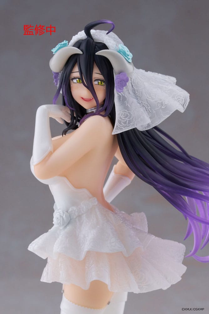 Overlord statuette PVC Coreful Albedo Wedding Ver. 18 cm