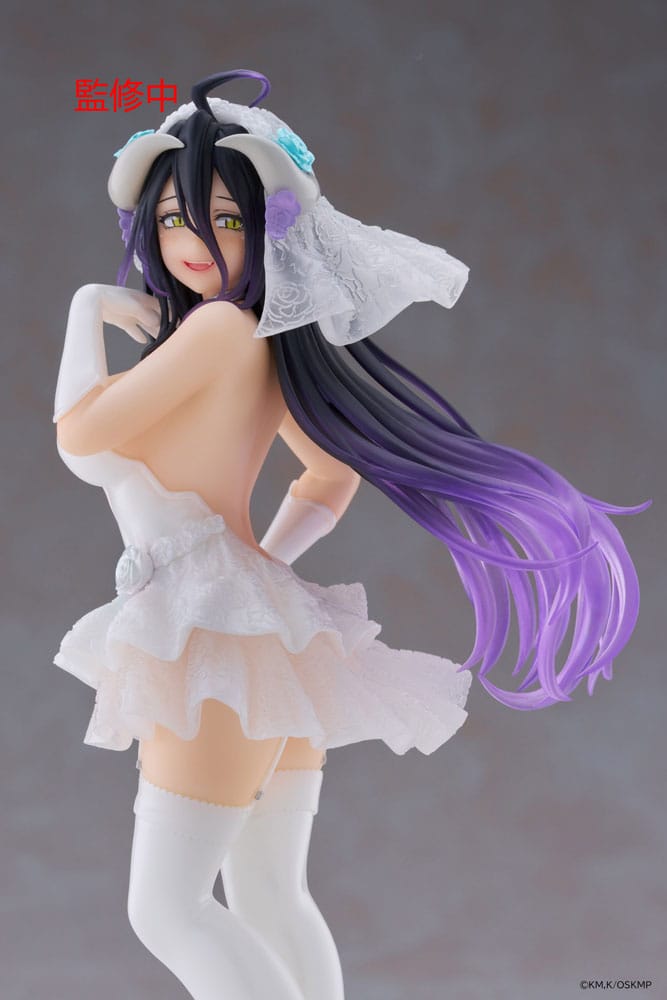 Overlord statuette PVC Coreful Albedo Wedding Ver. 18 cm