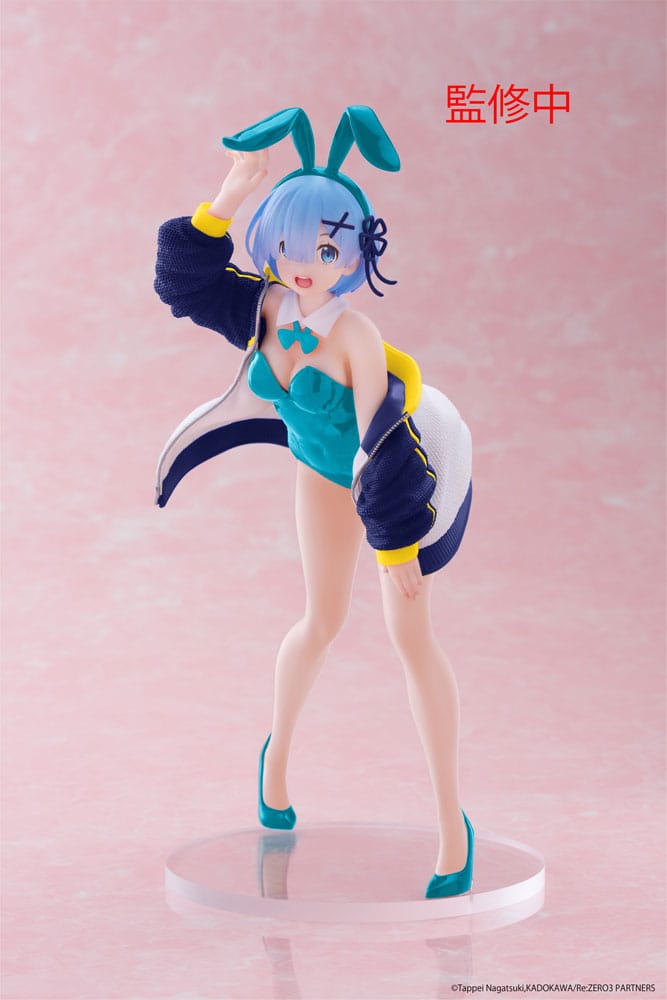 Re:Zero Starting Life in Another World Coreful statuette PVC Rem (Jacket Bunny Ver.) Renewal 18 cm