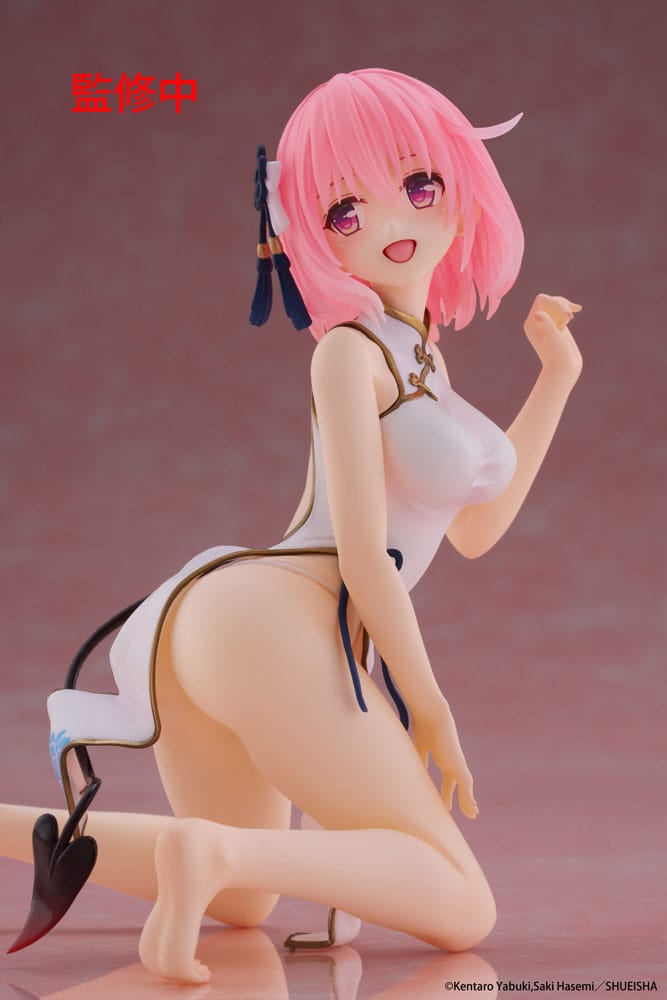 To Love Ru Darkness statuette PVC Desktop Cute Figure Momo (Chinese Dress Ver.) 13 cm