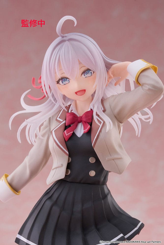 Alya Sometimes Hides Her Feelings in Russian statuette PVC Coreful Alya School Uniform Ver. 18 cm
