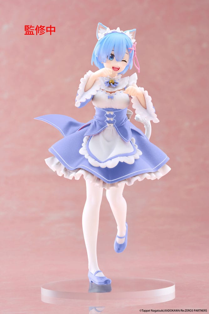 Re:Zero Starting Life in Another World Coreful statuette PVC Rem Cat Maid Ver. Renewal 18 cm