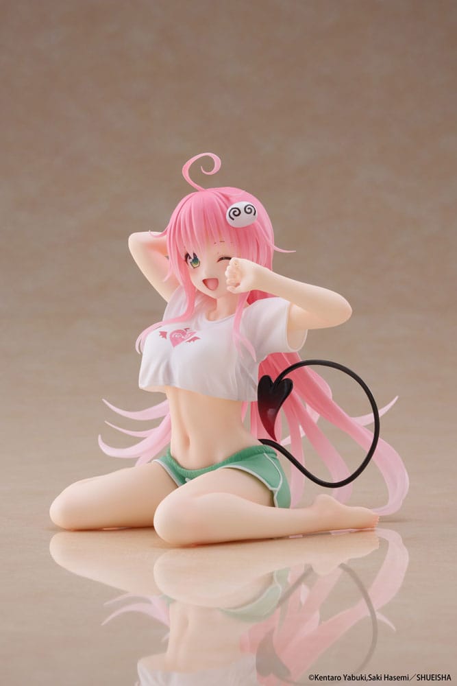 To Love-Ru Darkness statuette PVC Desktop Cute Figure Lala Roomwear Ver. 13 cm