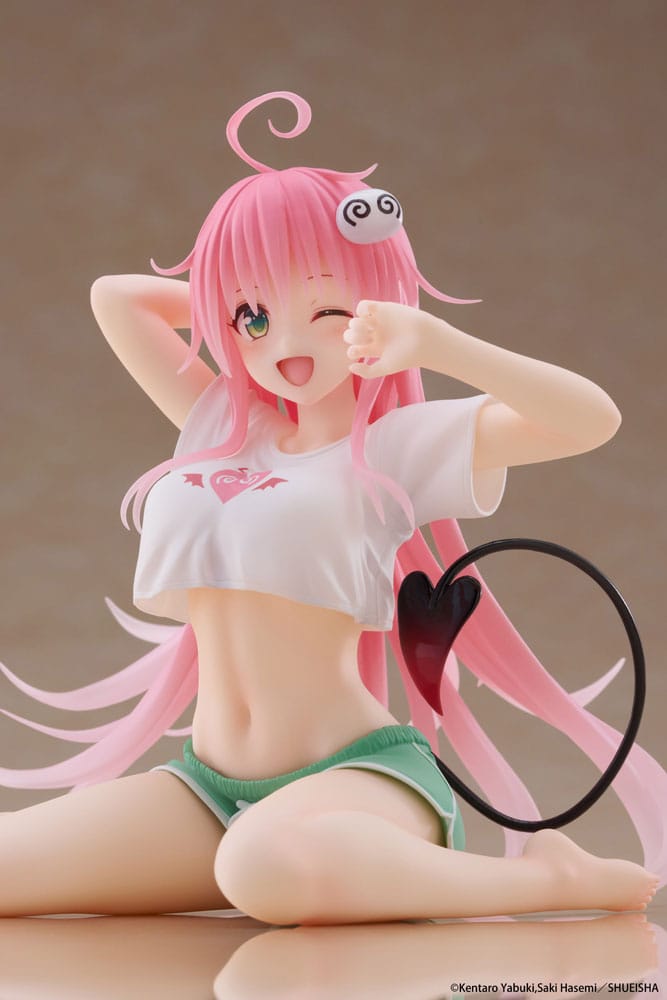 To Love-Ru Darkness statuette PVC Desktop Cute Figure Lala Roomwear Ver. 13 cm