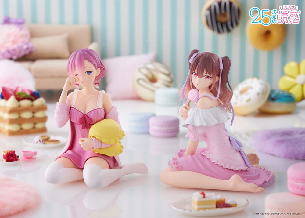 2.5 Dimensional Seduction Newley Written statuette PVC Taito Kuji Online Tachibana 11 cm