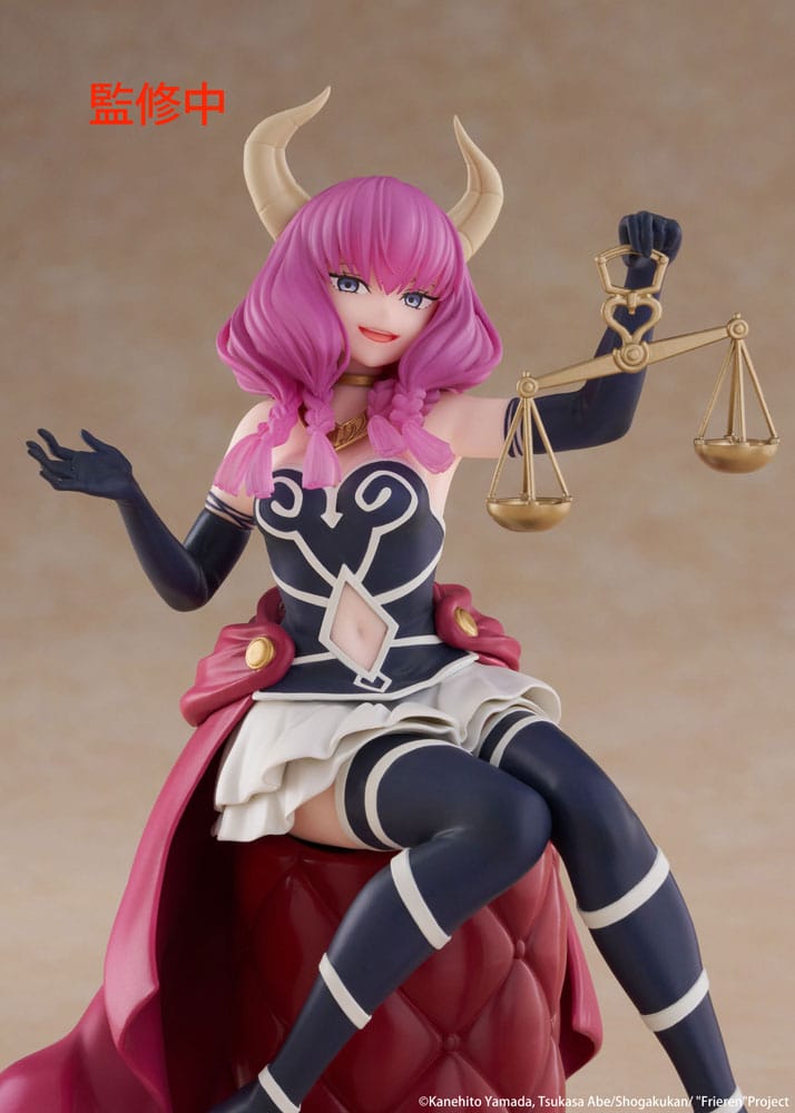 Frieren: Beyond Journey's End statuette PVC Desktop Cute Figure Aura the guillotine 13 cm