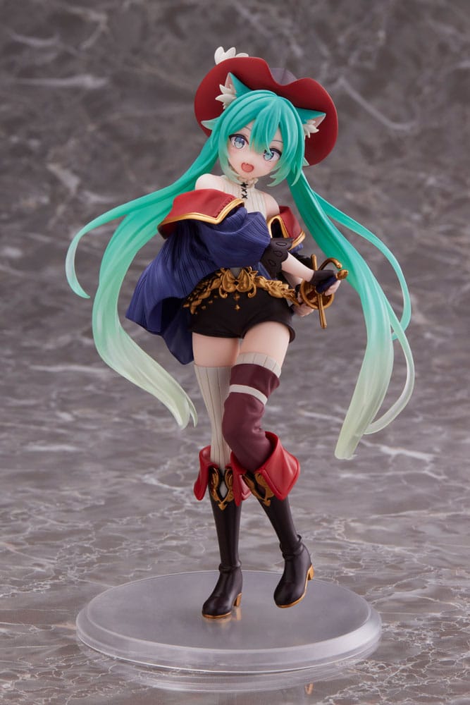Hatsune Miku statuette PVC Hatsune Miku Wonderland Puss in Boots 18 cm (with bonus)