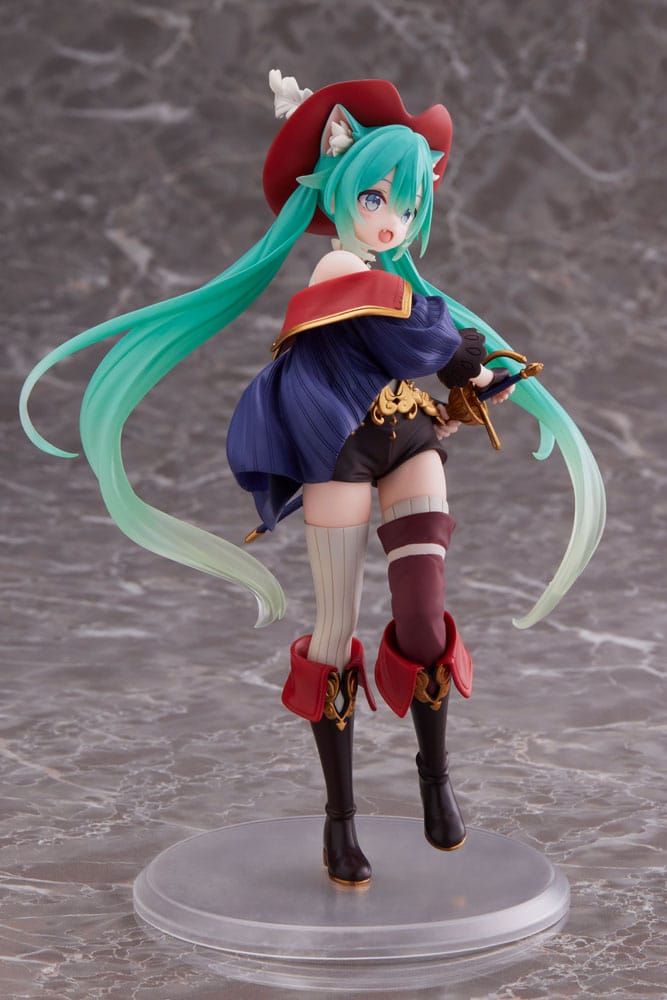 Hatsune Miku statuette PVC Hatsune Miku Wonderland Puss in Boots 18 cm (with bonus)