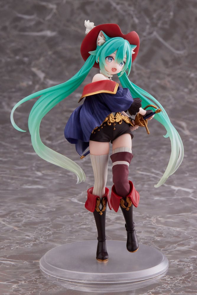 Hatsune Miku statuette PVC Hatsune Miku Wonderland Puss in Boots 18 cm (with bonus)